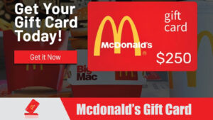 McDonald's Gift Card Code Generator