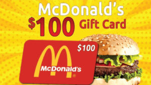 McDonald's Gift Card Code Generator