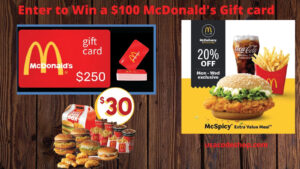 McDonald's Gift Card Code Generator