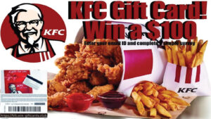 KFC Gift Card Code Giveaway