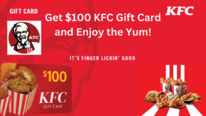 KFC Gift Card Code Giveaway